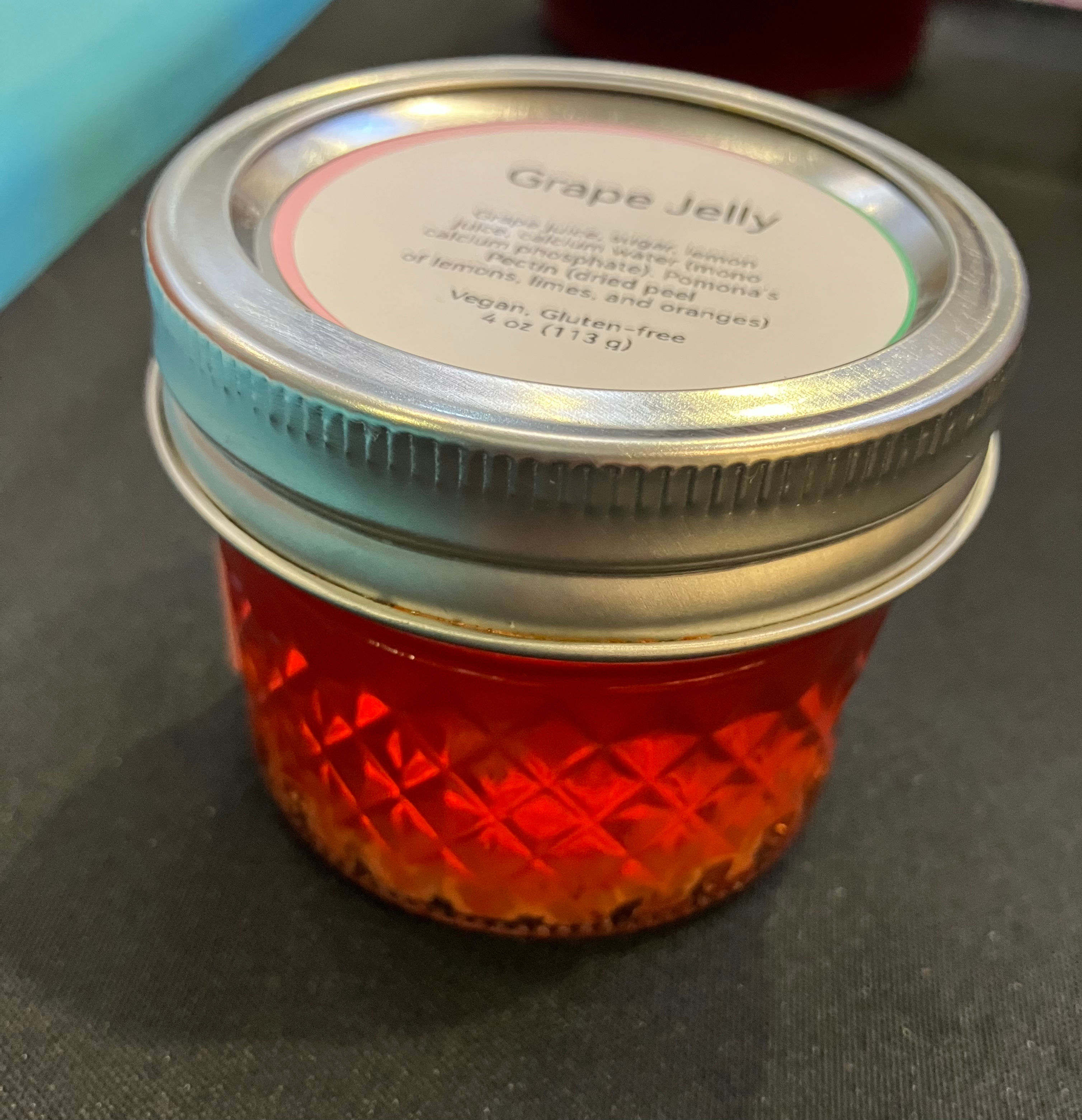 Grape jelly 4 oz