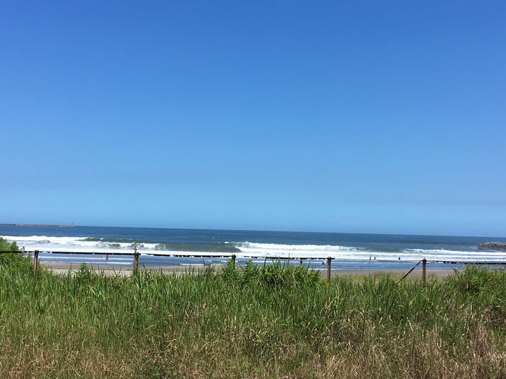 8月5日月曜日茨城県大洗海の子波情報