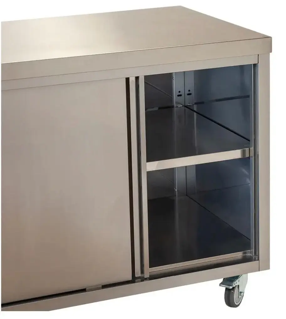Stainless Steel Drawer Service Counter With Storage - 1800mm x 700mm x 900mmH