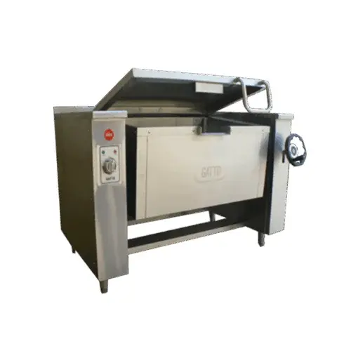 GATTO 120Lt S/Steel Gas Tilting Pan