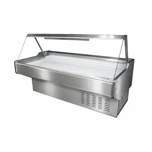 2.5m Deli Fridge Flat Glass 0,5kw 220 v 134A Gas