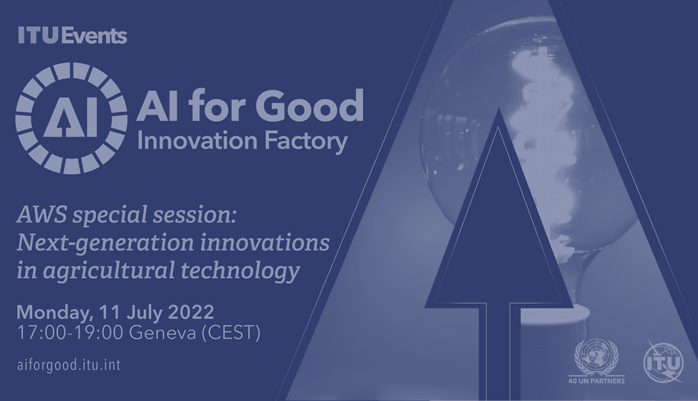 Adaviv selected as finalist for AI for Good AWS Agtech Session