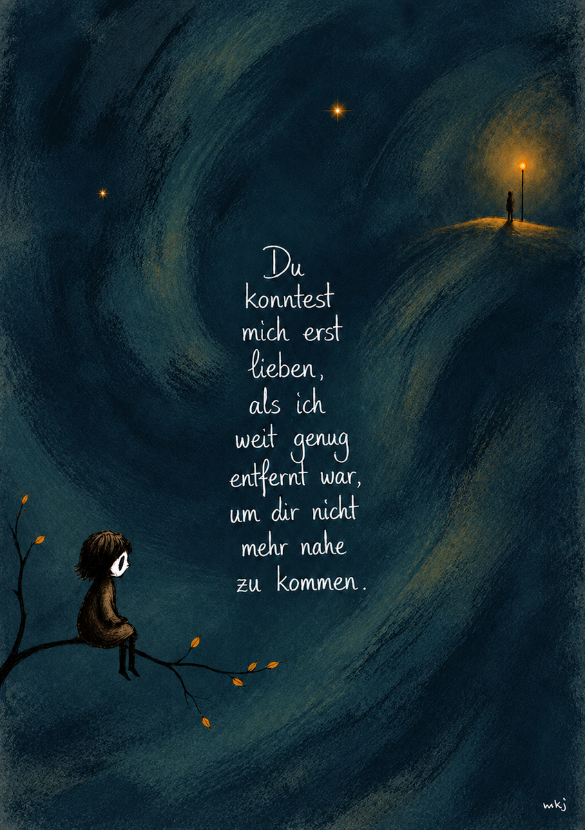 Postkarten-Set (11er) Mondmädchen – Bild 10