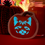 Thumbnail: Cat Jack-O-Lanter Sticker (Glow in the dark!)