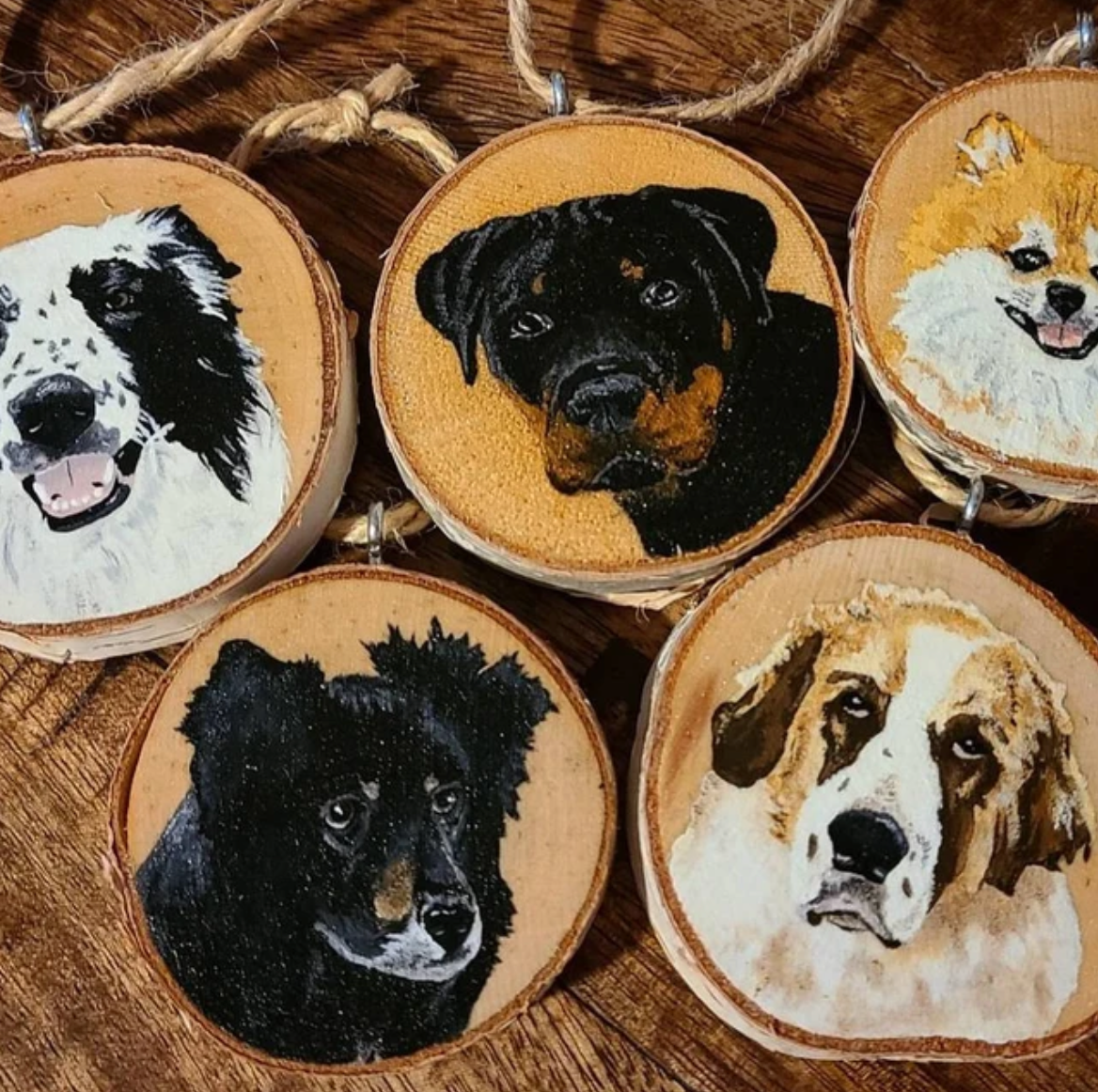 Pet Portrait Ornament