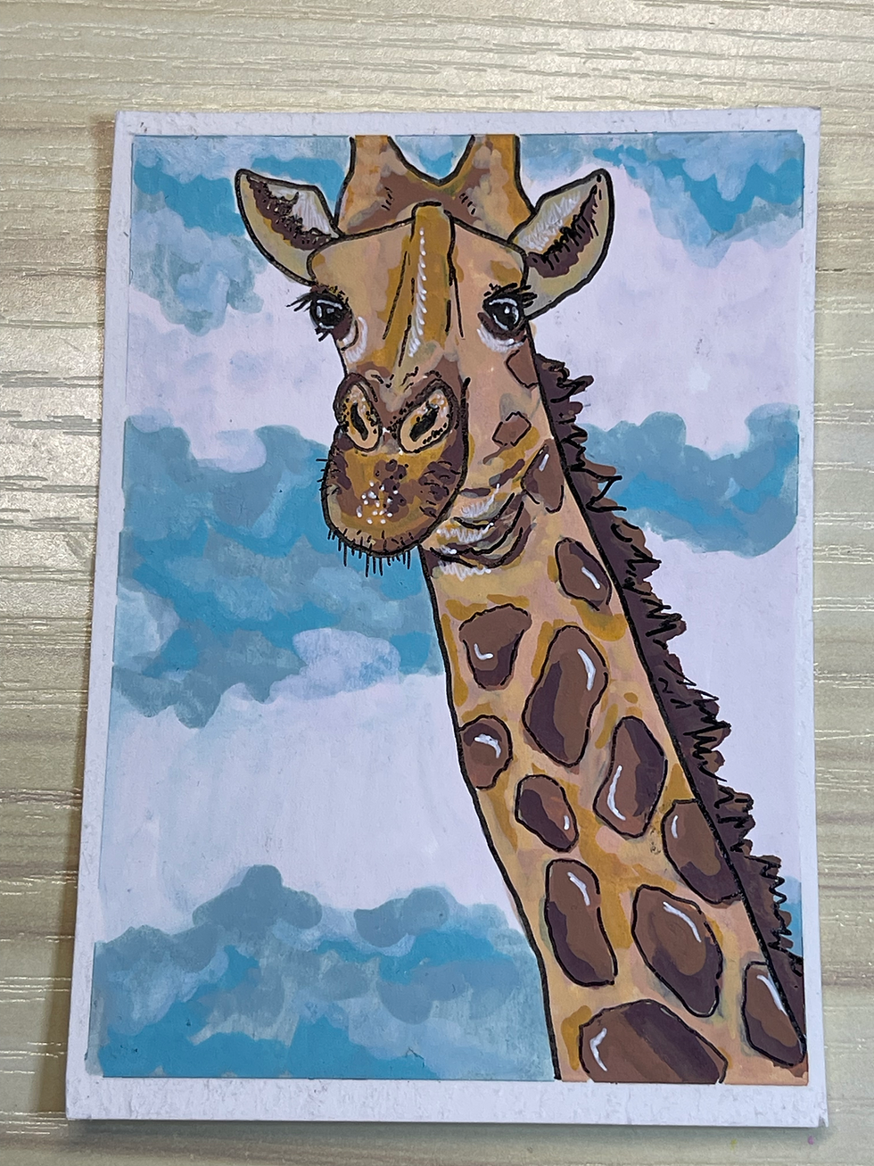 Thumbnail: ACEO Pet Portrait Original