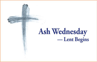 Wednesday 18th February - Ash Wednesday