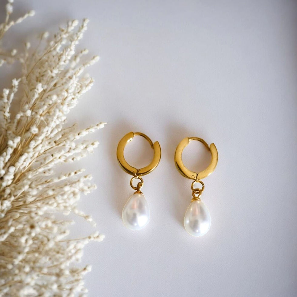 Golden Pearl Drops
