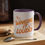 Thumbnail: Winging It Loudly Accent Coffee Mug – Retro 90s Neon Motivational Cup, 11oz/15oz