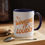 Thumbnail: Winging It Loudly Accent Coffee Mug – Retro 90s Neon Motivational Cup, 11oz/15oz