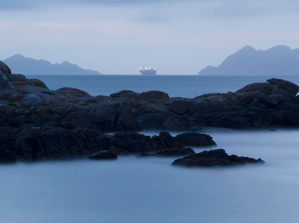 Cies Islands view from Samil beach