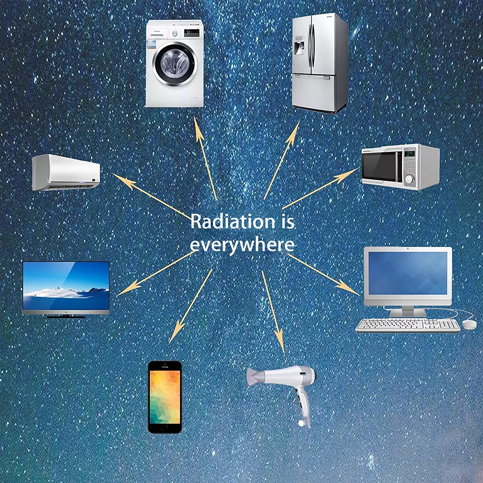 Miniatura: Quantum Anti Radiation Shield 5G EMF Protection - Phones Laptops - 12 Stickers