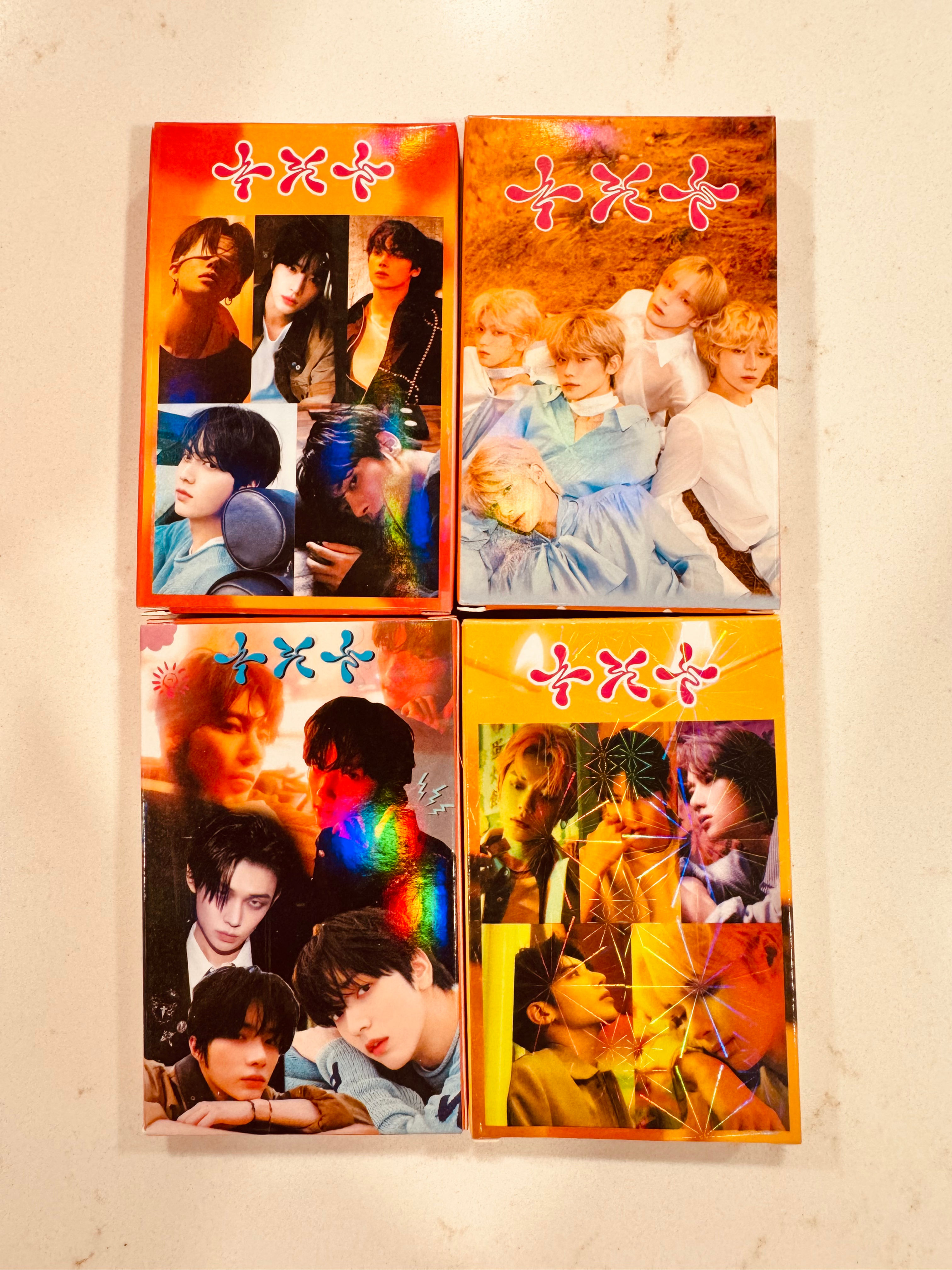 4 pack of TXT Lomo Cards - 120 cards total 