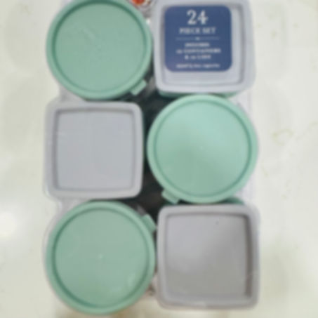 24 piece Condiment Container Set