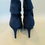 Thumbnail: Perphy Women’s Navy Blue Booties size 6.5