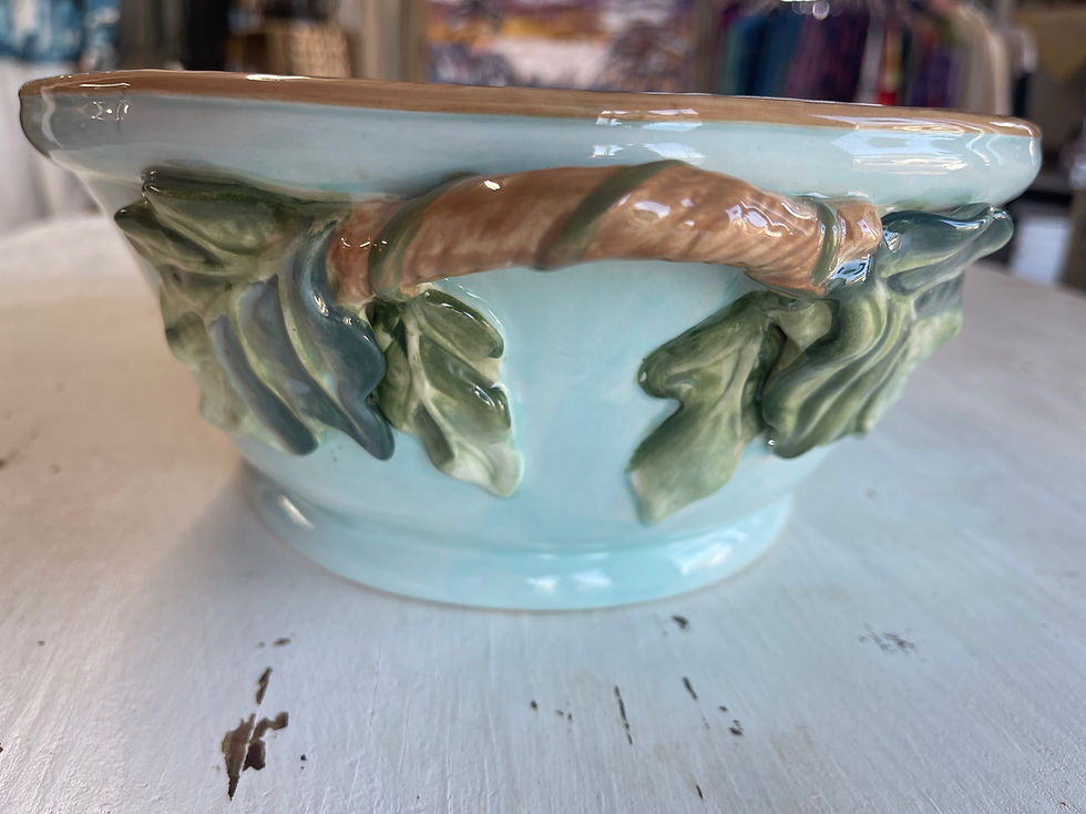 Thumbnail: DM100 Fitz and Floyd Caprese Market  Large Bowl