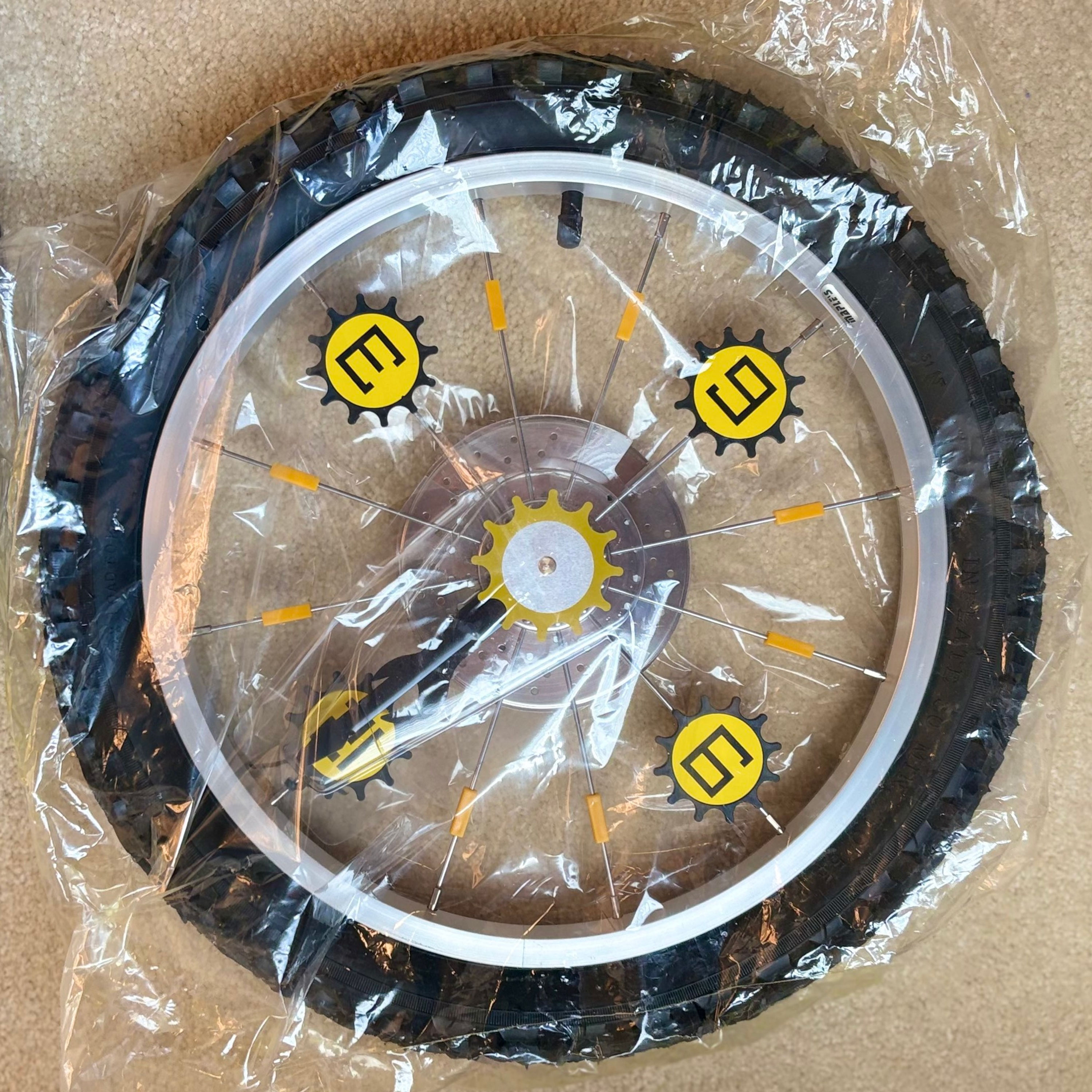 DRJ718 Maples Bicycle Tire Clock