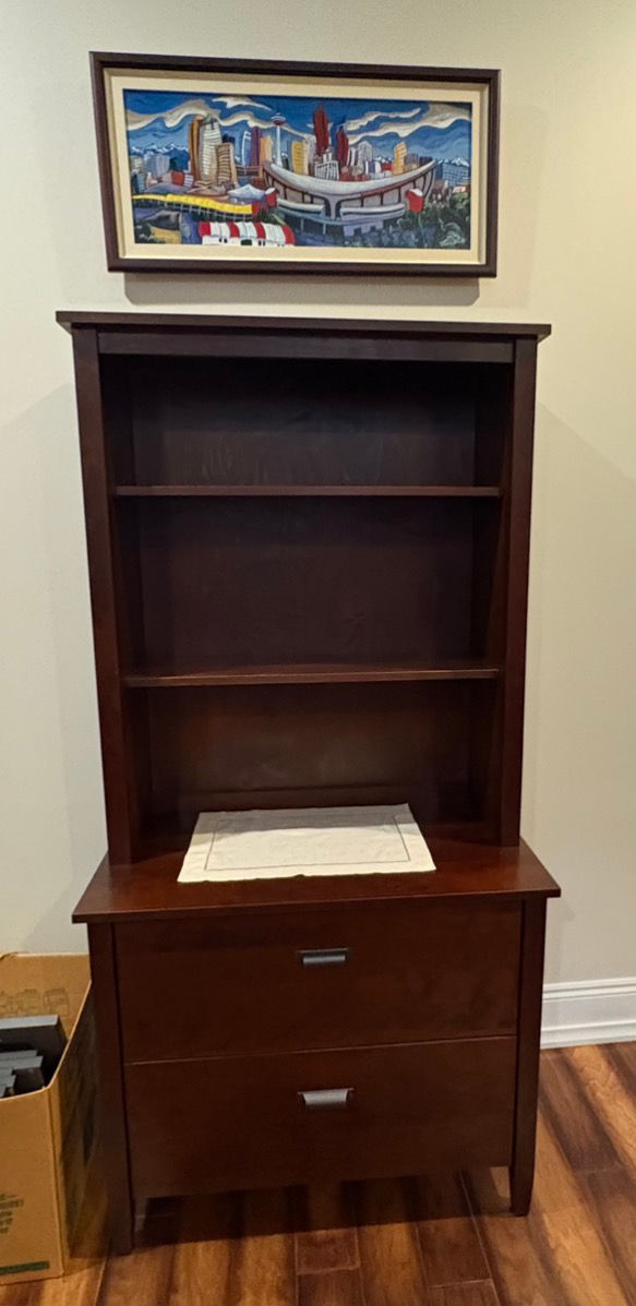AY43 Tommy Bahama Executive Filing Cabinet Bookshelf