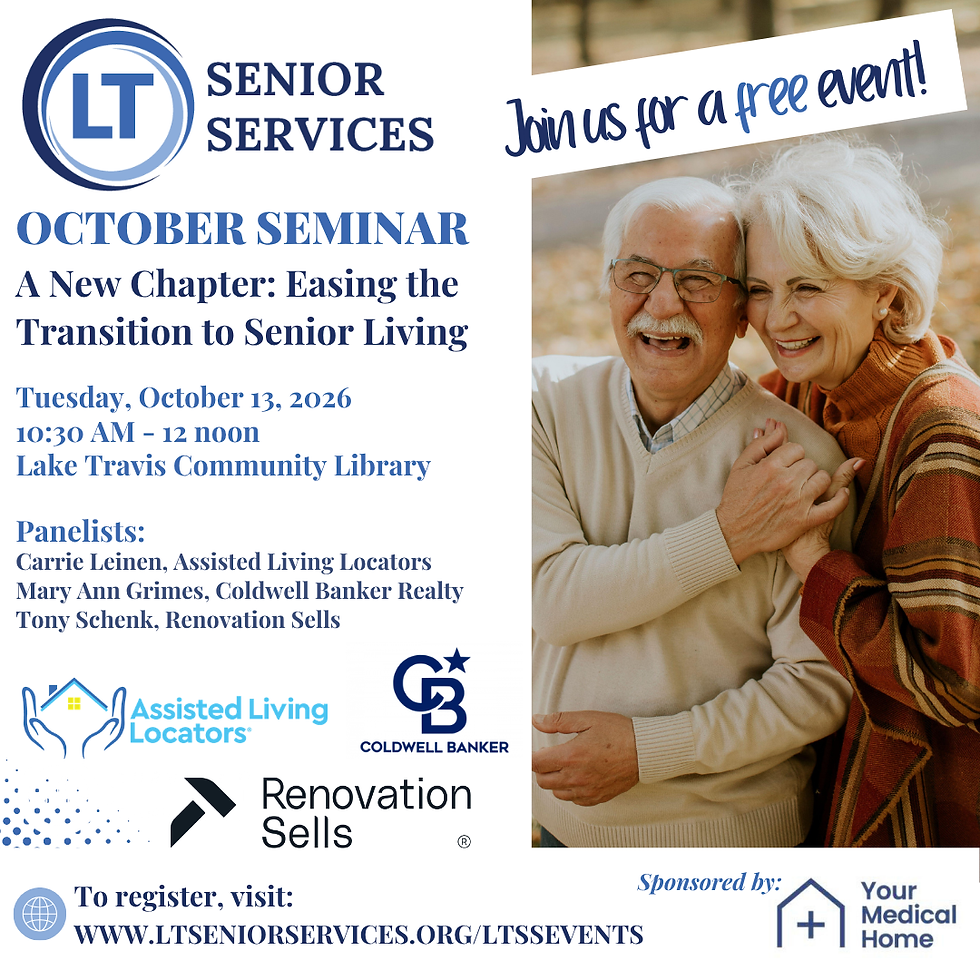 A New Chapter: Easing the Transition to Senior Living