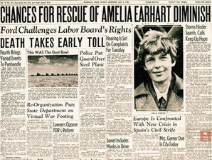 July 2, 1937 front page from Amarillo, TX