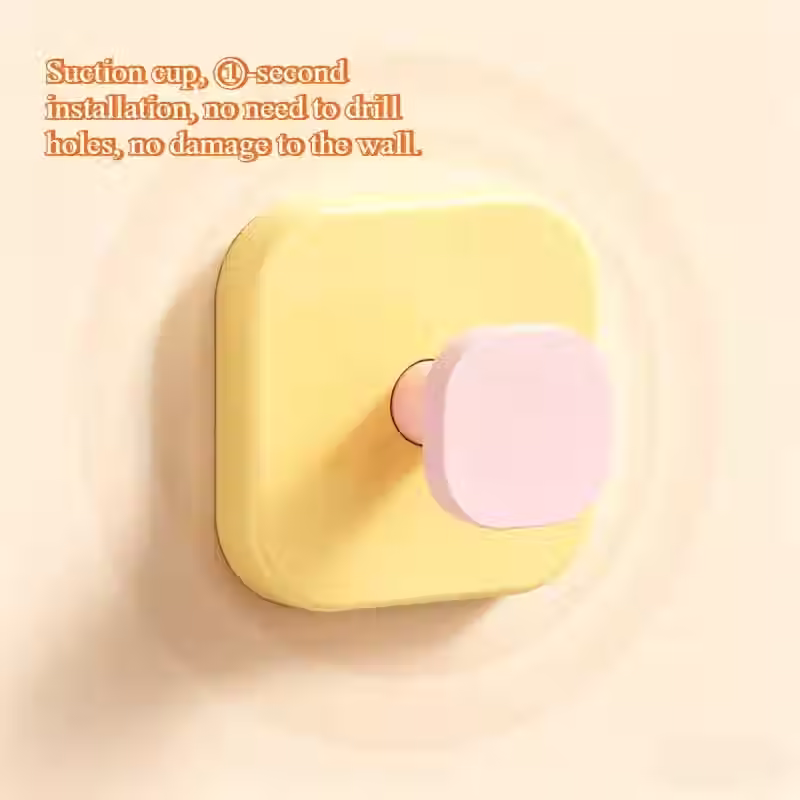 Thumbnail: Colored Adhesive Hooks- Set of 4