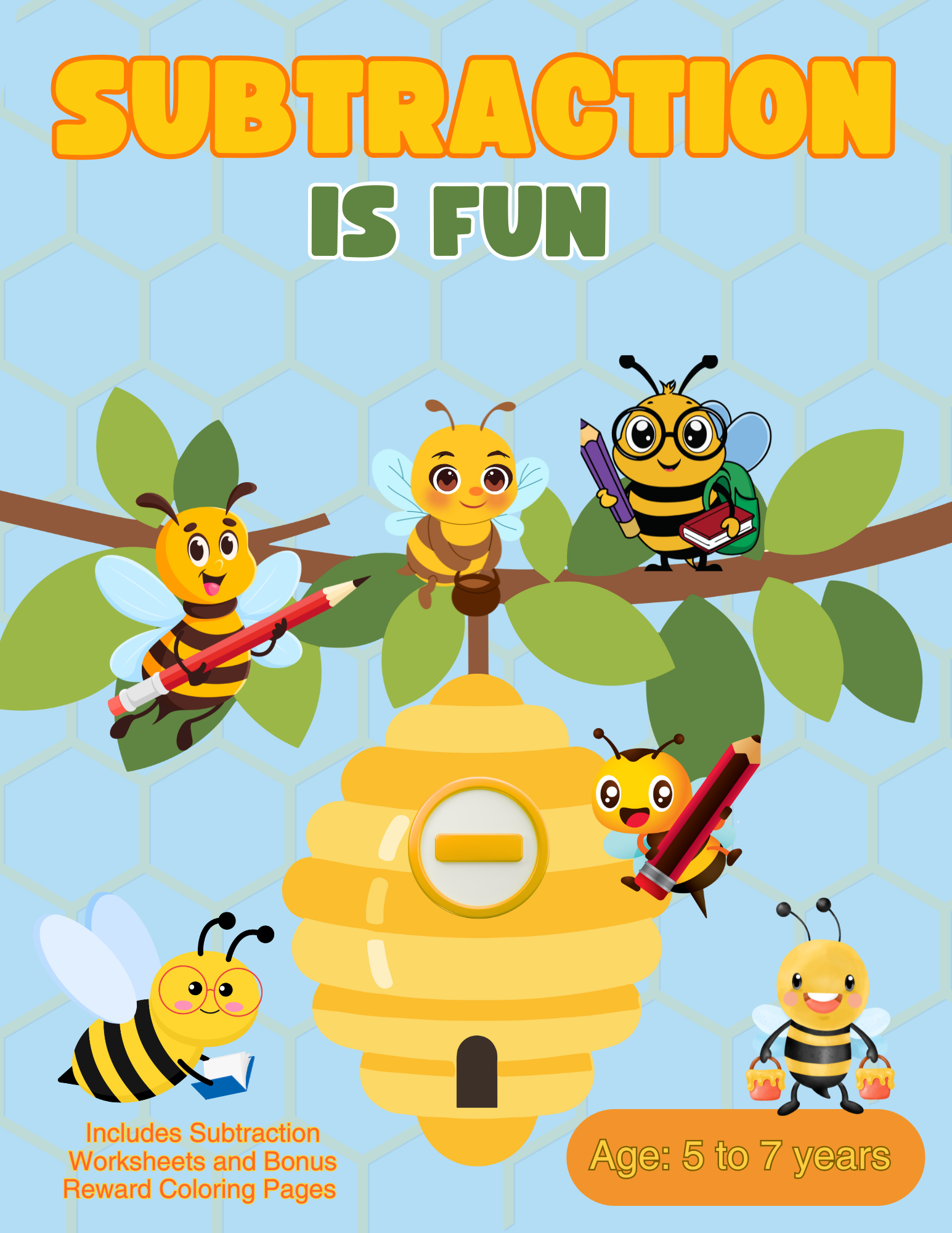 Subtraction is Fun Math Workbook