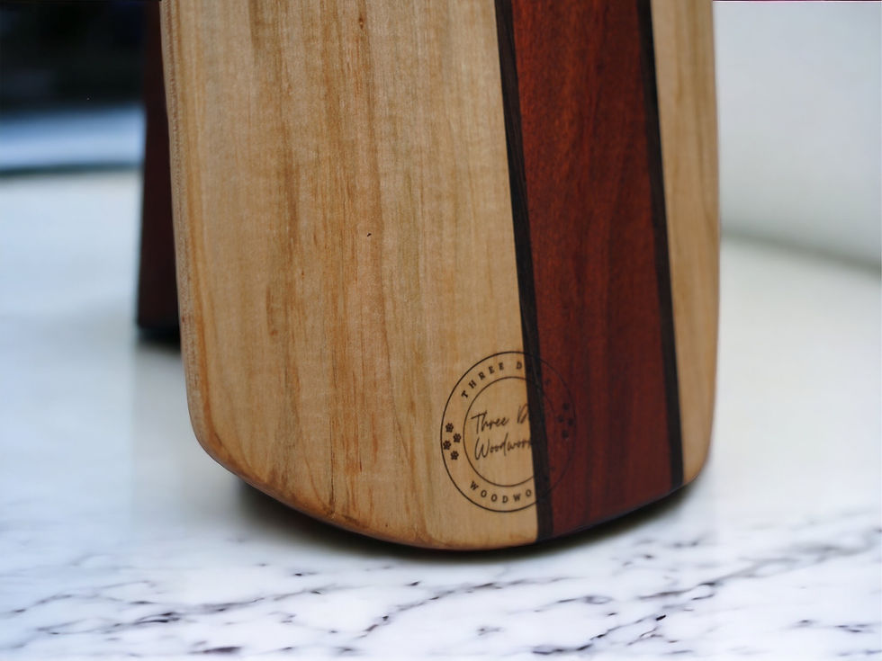 Thumbnail: Multi Exotic Wood Charcuterie Board