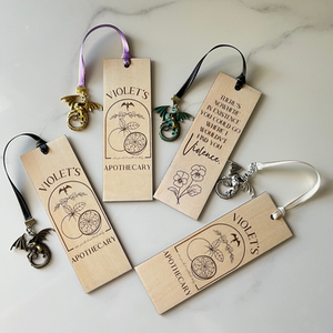 Laser Engraved Bookmarks