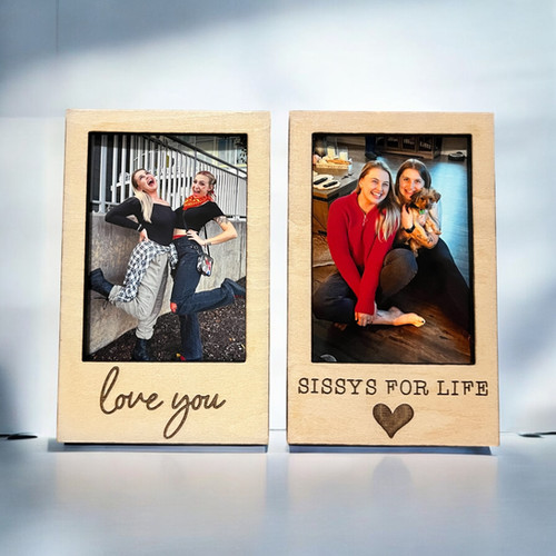 Wallet Sized Photo Magnet | Three Dogs Woodworks