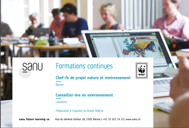 Soirées d'informations «Chef-fe de projet nature et environnement» et «Conseiller-ère en environnement» (1)