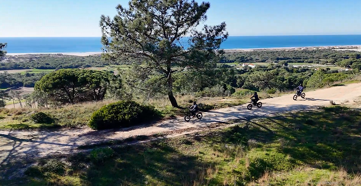 cliffs and forest trails caparica