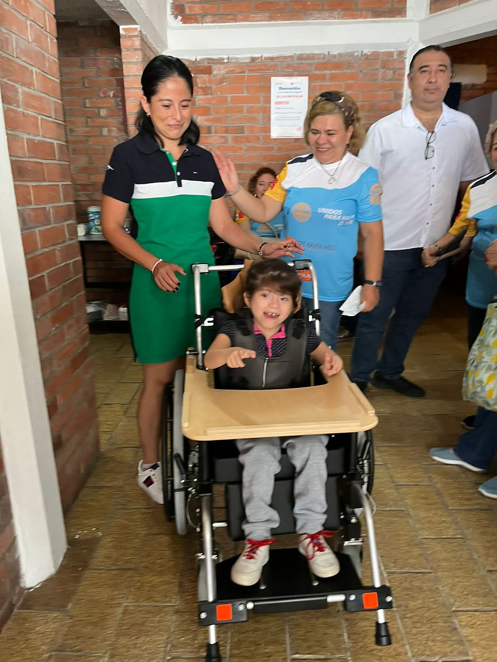 Programa de entrega de sillas de ruedas especiales PCI