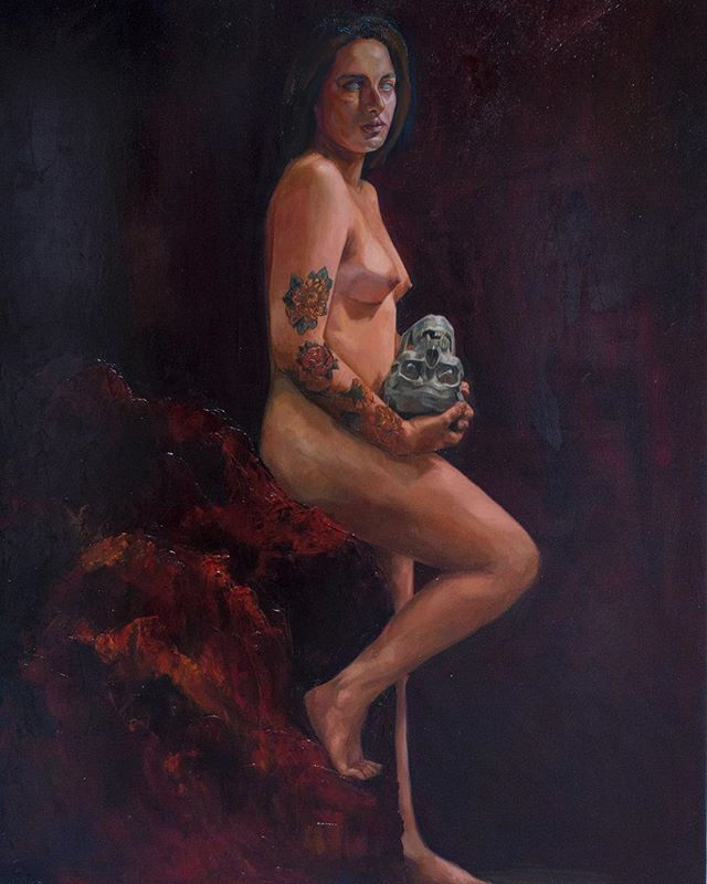 Oráculo _Óleo sobre lienzo _130 x 170 cm