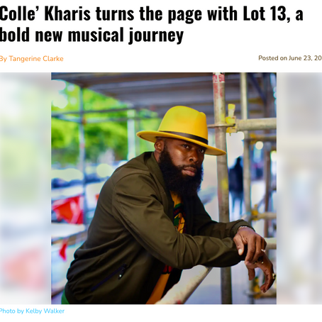 Colle’ Kharis turns the page with Lot 13, a bold new musical journey