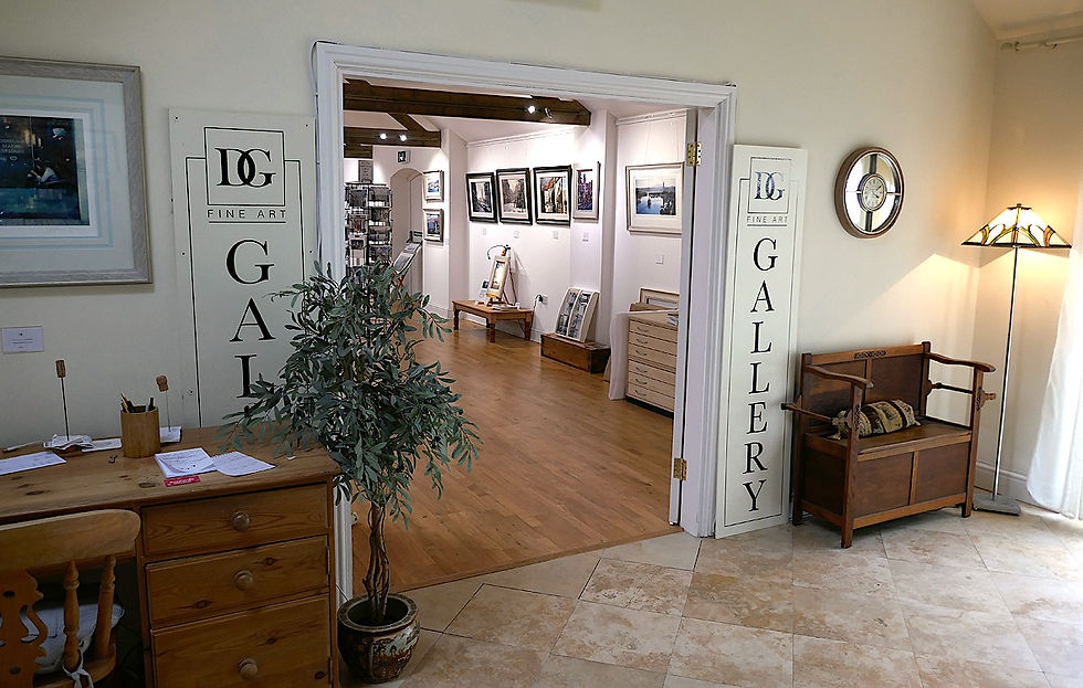 Douglas Gray Art Gallery Yorkshire Wolds Interior