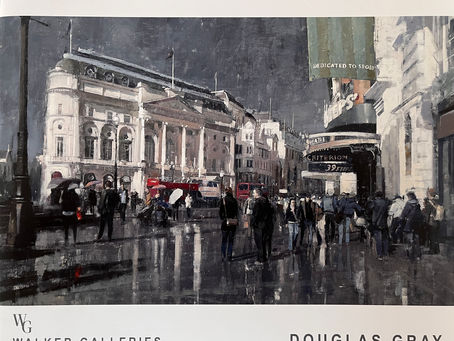 Douglas Gray Solo Show Brochure Walker Galleries Harrogate Artist 2021