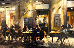 Supper in Seville  by Douglas Gray
