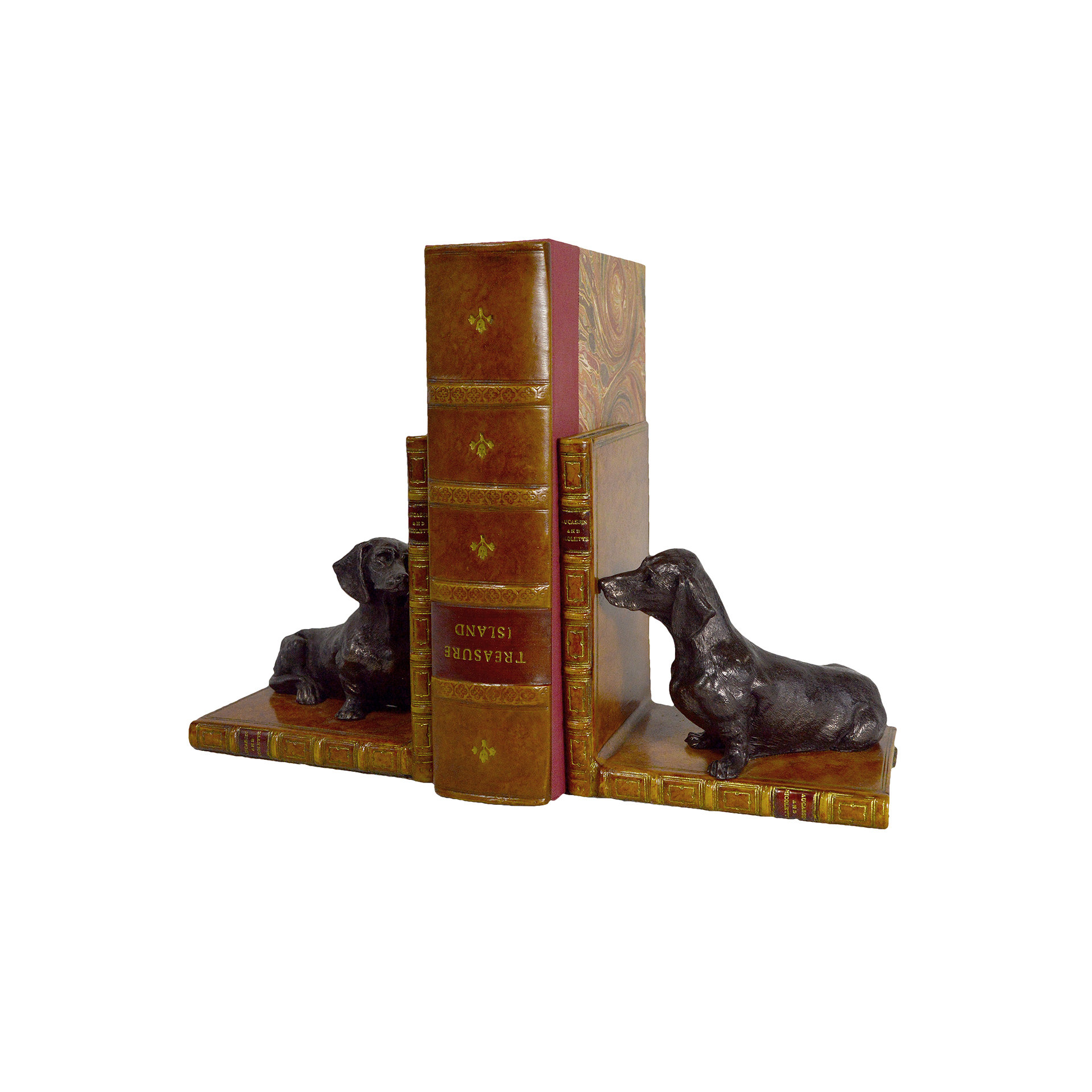 dachshund bookends
