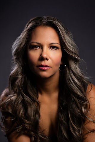close up professional portrait of a woman studio Vongue Art Photography