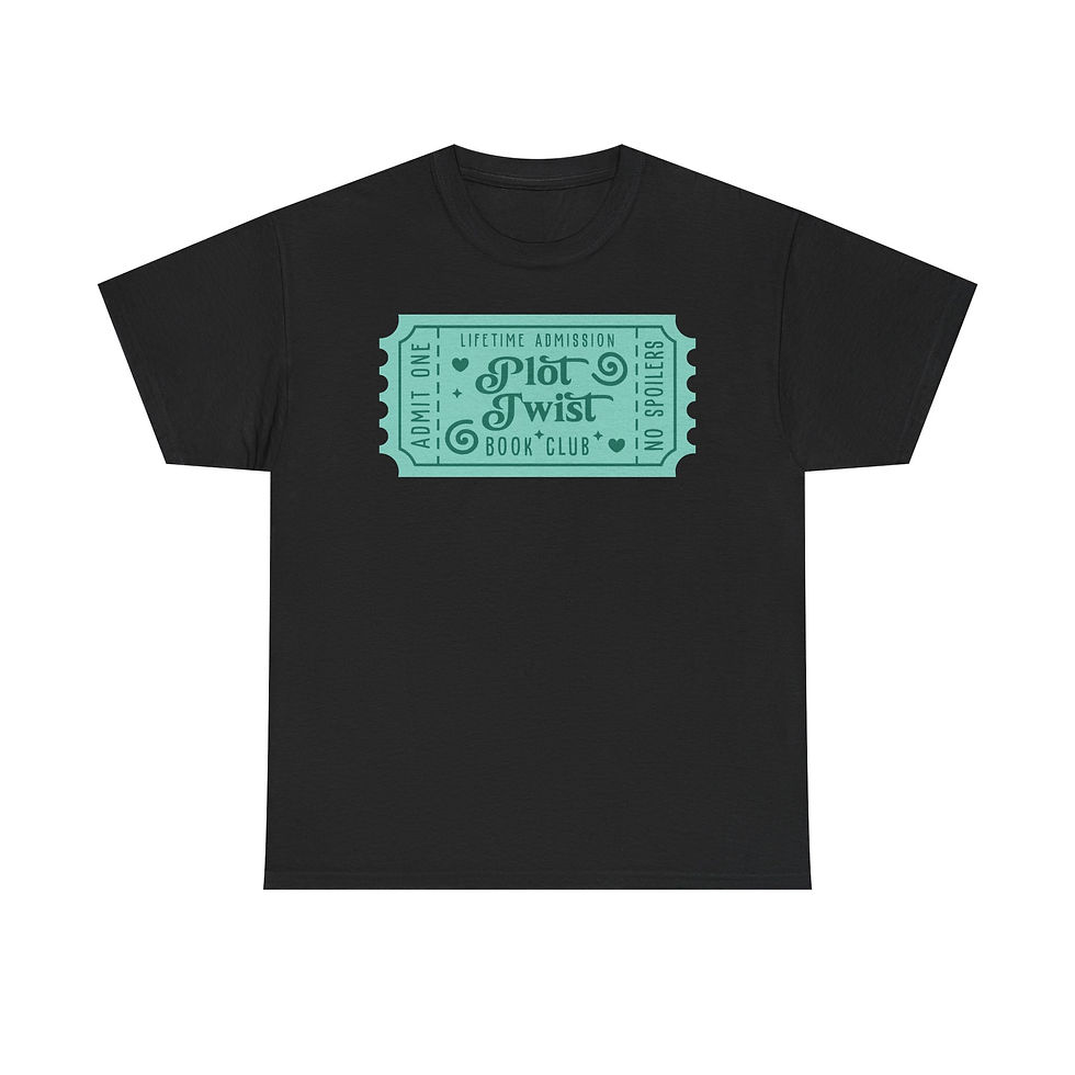Thumbnail: Plot Twist Book Club Ticket Graphic Tee