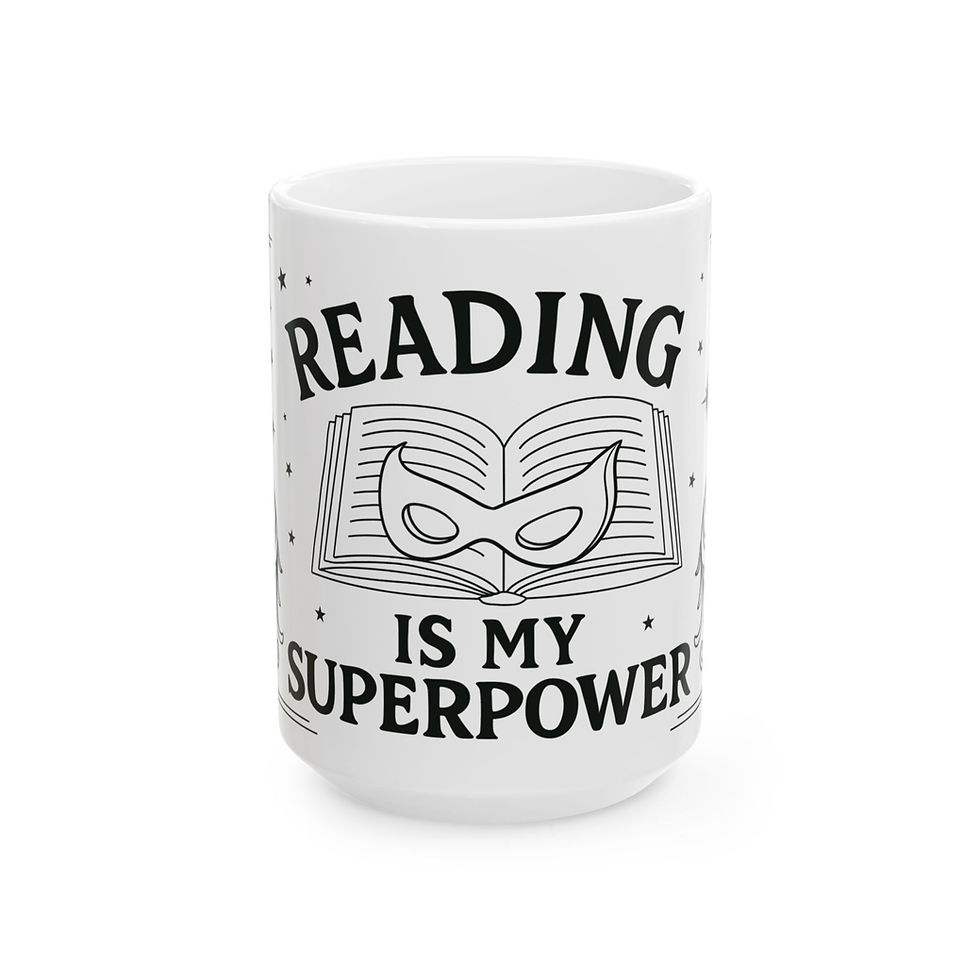 Reading is my super power 15oz Mug