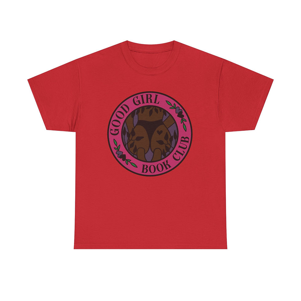 Thumbnail: Good Girl Club (Dark Skin Tone) Round Graphic Tee
