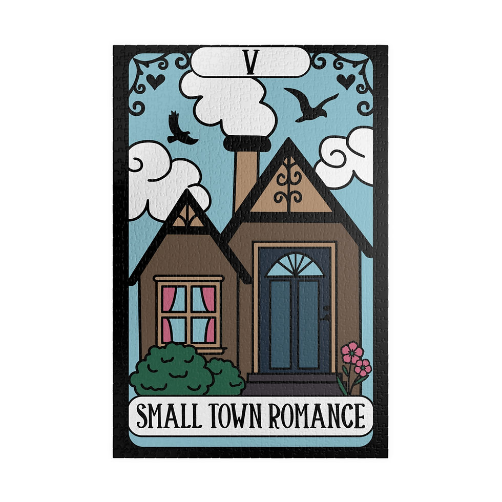 Small Town Romance Tarot Card 1014 piece puzzle