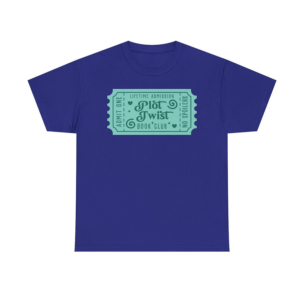 Thumbnail: Plot Twist Book Club Ticket Graphic Tee