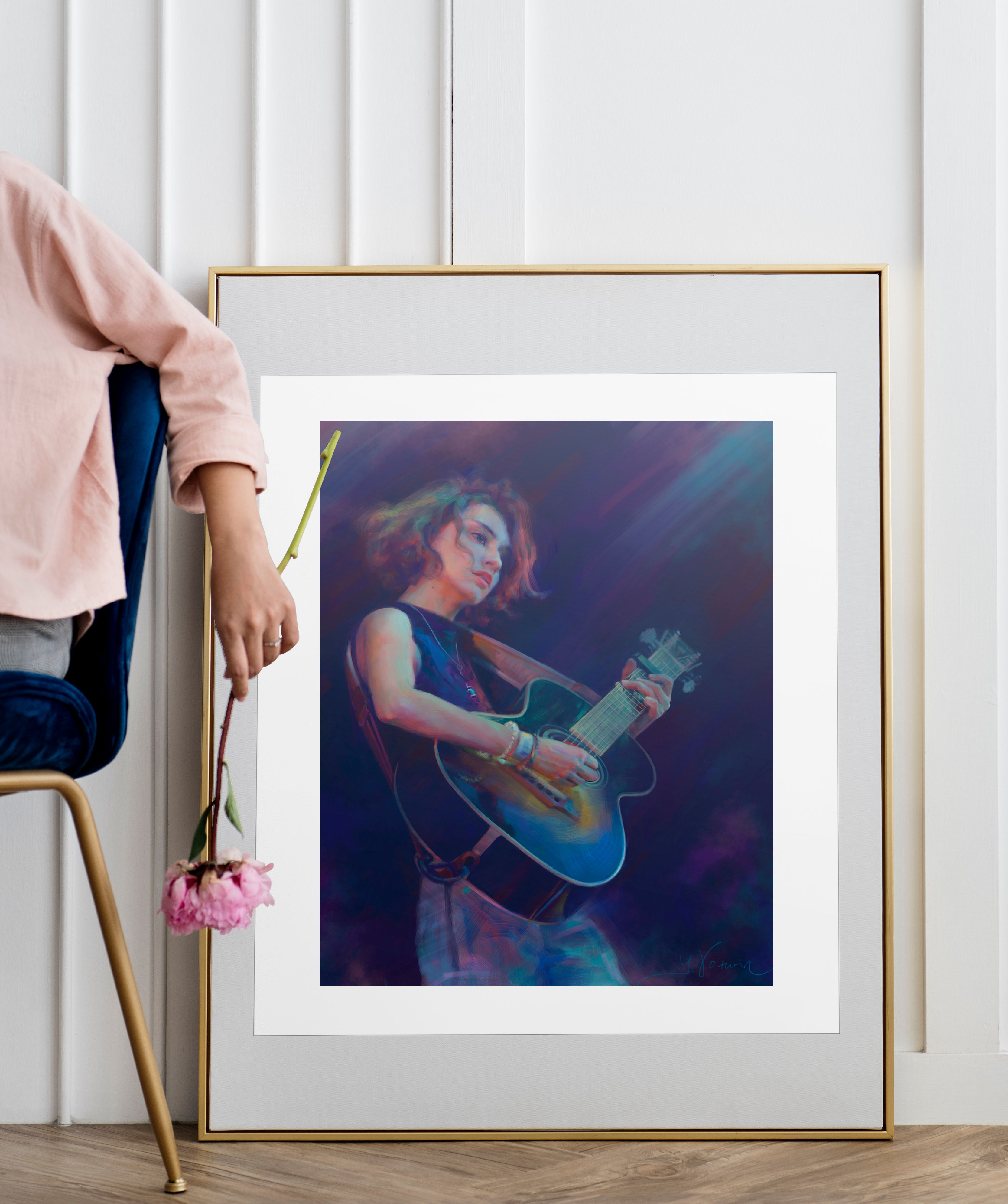 tableau digital figuratif impression Fine art décoratif