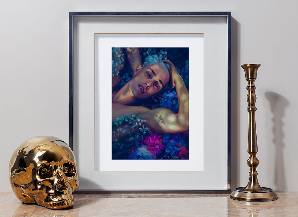 Thumbnail: tableau digital figuratif impression Fine art décoratif
