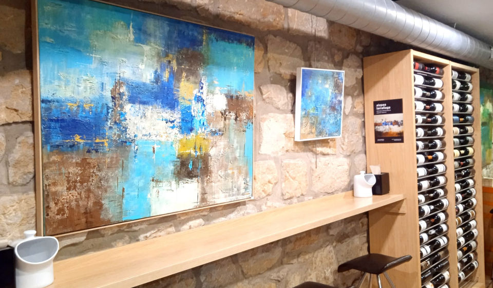 Happiness: 100x80
Océano: 45x45