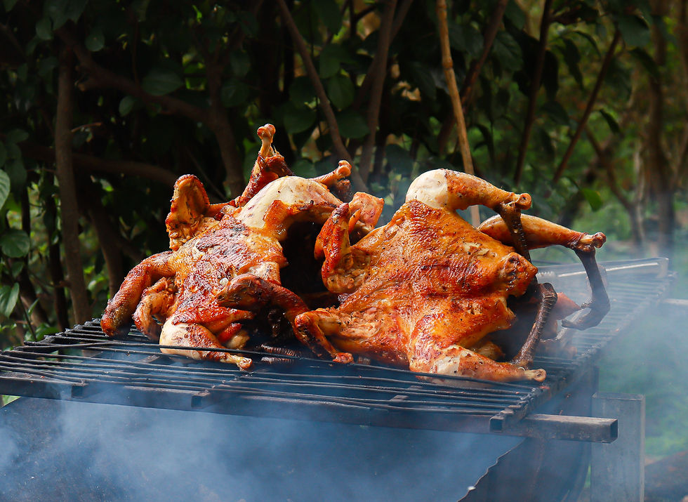 Gà nướng “đặc sản” Di Linh