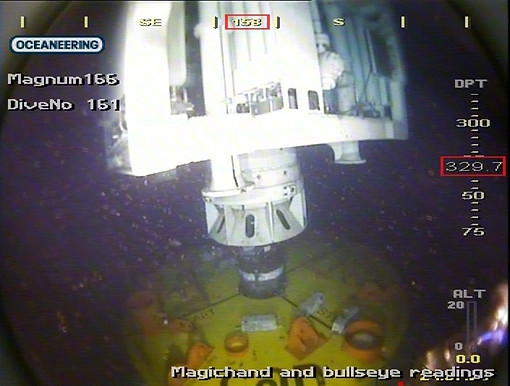 CAN-parking in action at 329 meter depth