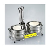 원형 덜어먹기 용기 세트 - 2단, 3단 (JS-068,69)